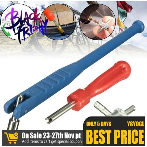 3pcs Car repair Tire Valve Puller Tools Installer Off-Set Pivoting Head Threaded Head Non-Slip Grip Tyre Valve Core Remover