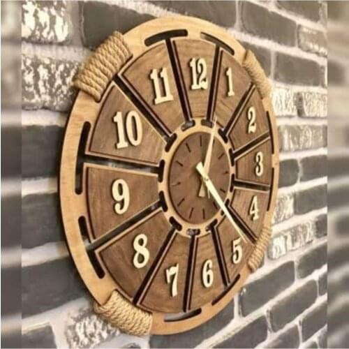 AHŞAP ATÖLYE Clock