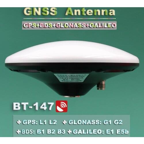 BEITIAN 3V-18V CORS RTK GNSS Survey Antenna High precision gain ZED-F9P GPS GLONASS BDS GALILEO, TNC-K, BT-147