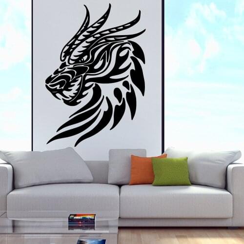 Free shipping Dragon Wall Stickers Personalized Creative Kids Room Nature Decor Vinyl Decals