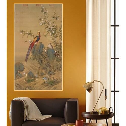 Citon Giuseppe Castiglione《A Colorful Spring》Canvas Art Oil painting Artwork Poster Picture Modern Wall Decor Home Decoration
