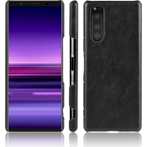 For Sony Xperia 2 ShockProof luxury PU Leather Hard Back Cover Case For Sony Xperia2 Phone Case