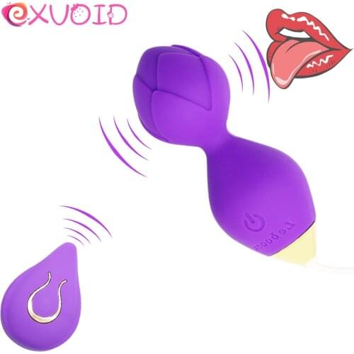 EXVOID G-Spot Massager Vaginal Vibrators for Woman Kegel Ball Ben Wa Balls Tight Exercise Adult Products Sex Toys for Women