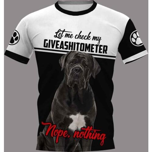 PLstar Cosmos Cane Corso 3D Printed t-shirt Harajuku Streetwear T shirts Hip hop Men For Women Short Sleeve style-1