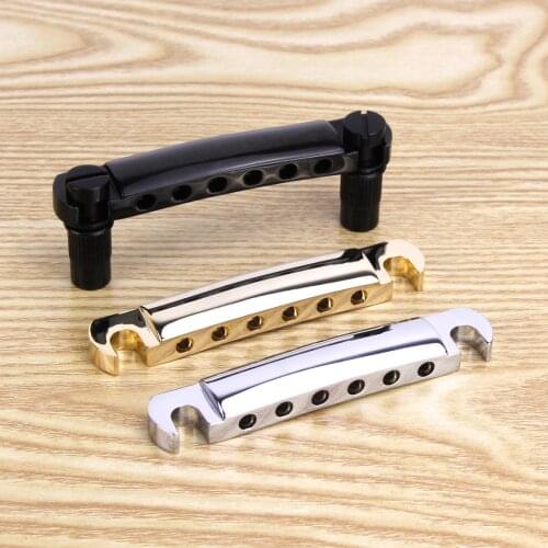 FLEOR LP Guitar Tailpiece String Spacing 10.5mm for LP Style Guitar, Gold/ Chrome/Black Available