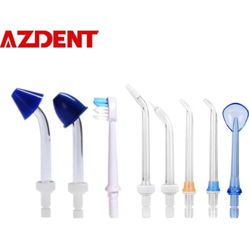 5pcs/Bag Replacement Nozzles Oral Irrigator Jet Tips Water Dental Flosser Oral Clean Accessory Fit for AZ-008Pro/TK-XF01/AZ-007