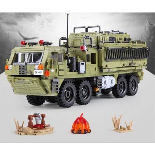 06014 blocks 1377Pcs Military Series The Scorpion Heavy Truck Set Building Blocks Bricks Toys for Children brinquedos juguetes