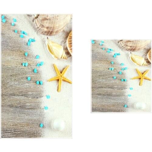Shell Star 2'li Bath Mat Pad