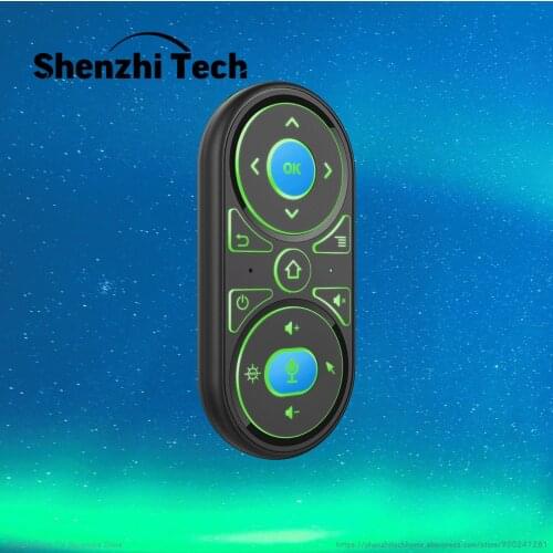 G11 Mini Air Mouse Learning Remote Control with Backlight Voice Microphone USB and Wireless Controller for Android Smart TV Box