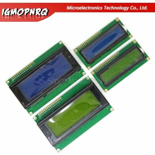 1PCS LCD2004+I2C 1602 2004 20x4 2004A Blue/Green screen Character LCD /w IIC/I2C Serial Interface Adapter Module for arduino
