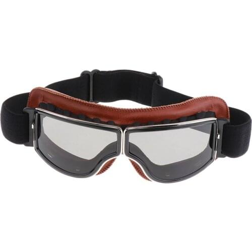 Motorcycle Dirt Bike ATV Goggles - Helmet Sunglasses UV Resistant Motorbike Glasses