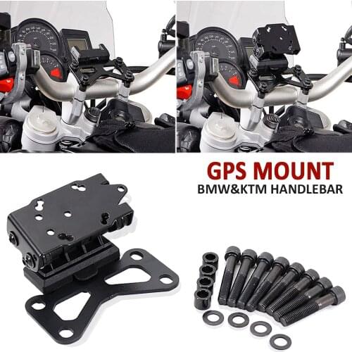 NEW Motorcycle Phone Stand Holder Phone Navigaton Plate Bracket For All Models Handlebar Mount