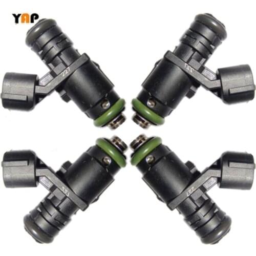 NEW FUEL INJECTOR (4) FIT FORVolkswagen Golf 6 The skoda Octavia HaoRui lavida polo 1.6L L4 03C906031B A269U35208 2000-2015