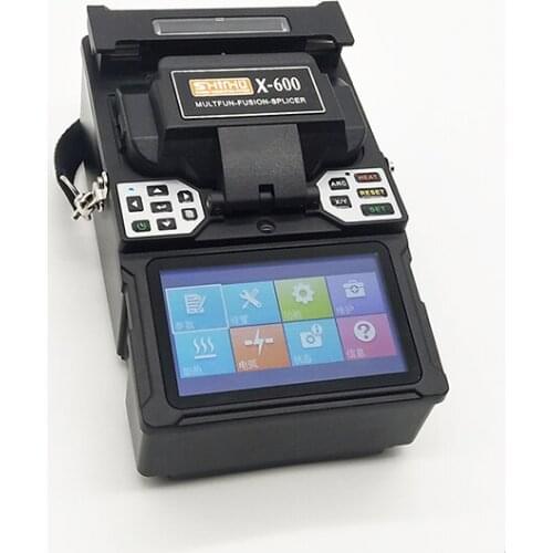 [100% New] Mini Type Fusion Splicing Machine Single Fiber Fusion Splicer Shinho X-600 similar to Sumitomo T-400S