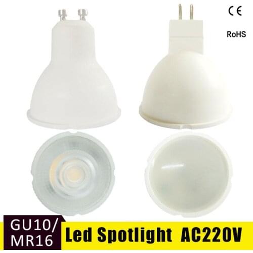 GU10 MR16 LED Bulb Lampada 6W 220V Bombillas LED Spotlight SMD 2835 Warm White Cold White Led Lamp Lampara For Home Living Room