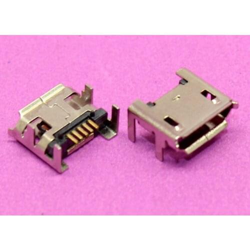 YuXi Brand NEW Female Micro USB Connector socket chaging port jack for Lenovo Thinkpad Vizio Tablet VTAB1008, 4 feet, 5pin