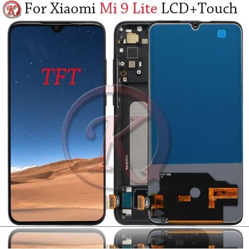 TFT LCD For Xiaomi Mi 9 Lite Display Touch Panel Screen Digitizer Assembly For XiaomiMi miCC9 Mi9 Lite lcd display Replacement