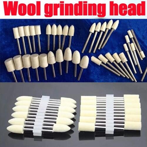 108pcs round felt wool buffing polishing wheel deburring grinding abrasives metal dremel tools accessories rotary for felting