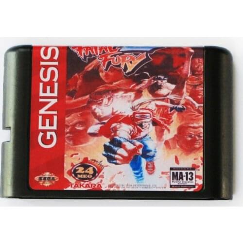 Fatal Fury 2 (II) 16 bit MD Game Card For Sega Mega Drive For SEGA Genesis