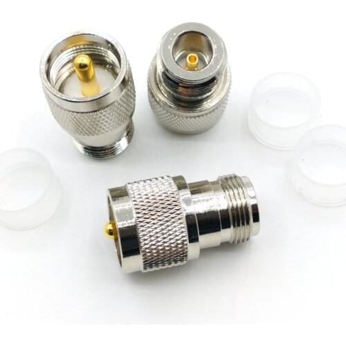 20PCS UHF CONNECTOR UHF PL259 male plug to N female jack RF adapter