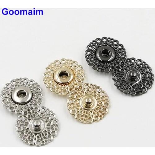 50pcs alloy combined button sewing jeans metal buttons for ladies dresses cute sewing snap buttons for mens jeans good quality