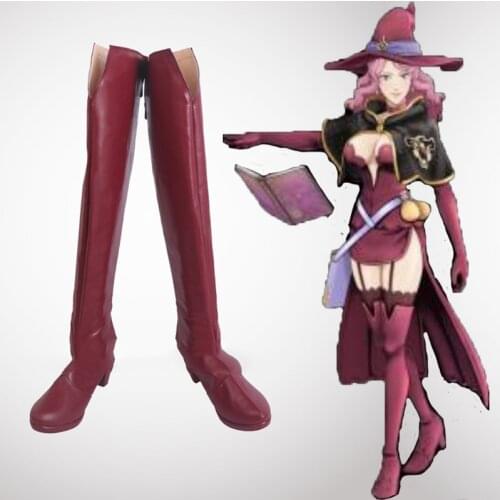 Anime Black Clover Cosplay Shoes Boots Vanessa Enoteea Cosplay Shoes Halloween Party Cosplay Costumes Daily Leisure Shoes