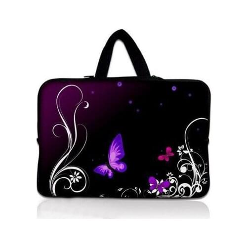 Butterfly Laptop Sleeve 11.6 12 13.3 14 15.6 17 Notebook Sleeve Bag For Macbook Air Pro 13 15 17 Dell Asus HP Acer Laptop Case