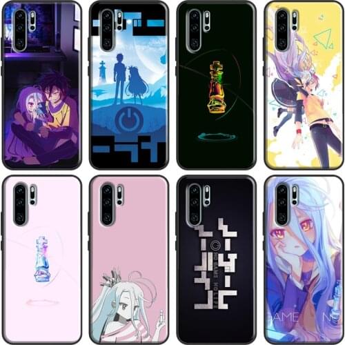No Game No Life Case For Huawei P Smart 2019 Z Nova 5T P40 P20 P30 Pro Mate 20 Lite Honor 10i 8X 9X Cover