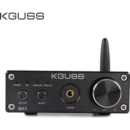 KGUSS BH1 DAC QCC3008 Bluetooth 5.0 CS8406 Audio Decoder PCM5102A APTX Headphone Amplifier AMP