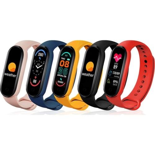 M6 Smart bracelet pedometer step counter calorie Fitness Smart watch walk tracker Men Women health Blood Pressure Wristband hot