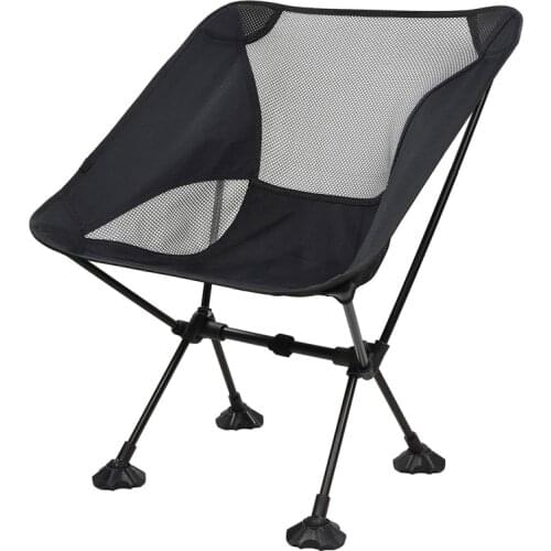Camping Chairs Breathable Mesh Chair with Anti-Sinking Wide Feet Compact Folding Backpacking for Outdoor Camp Picnic