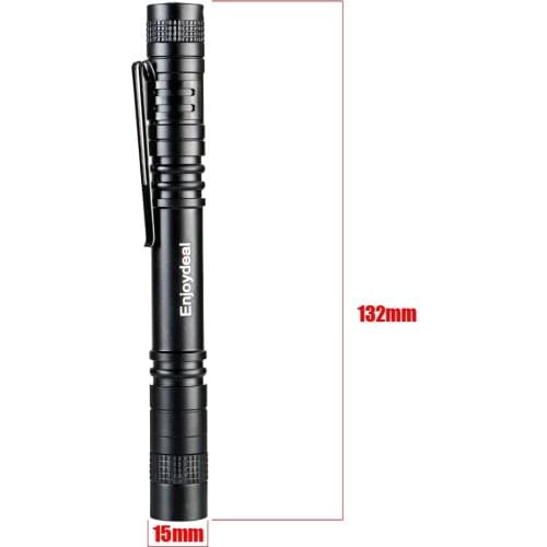 Super bright Mini Waterproof XP-2 LED 1000 Lumen Lamp Clip Flashlight Torch Penlight AAA For Outdoor Hunting Camping Lamp