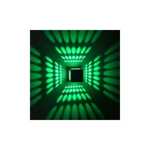 3W Dimmable LED Modern Wall Sconce Light Porch KTV Stage Disco Cafe Fixture Lamp