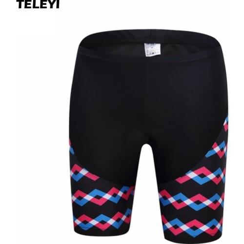 TELEYI Team Summer Womens Cycling Clothing Shorts Bike Shorts Ropa Ciclismo Bike Bicycle Padded Coolmax Gel XS-4XL