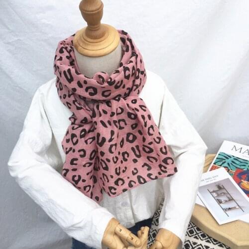 Spring Autumn Girls Cotton Scarf Winter childen Scarf Bibs Boys Girls Long Scarves Baby Shawl Lovely Kids Collar Child Wraps