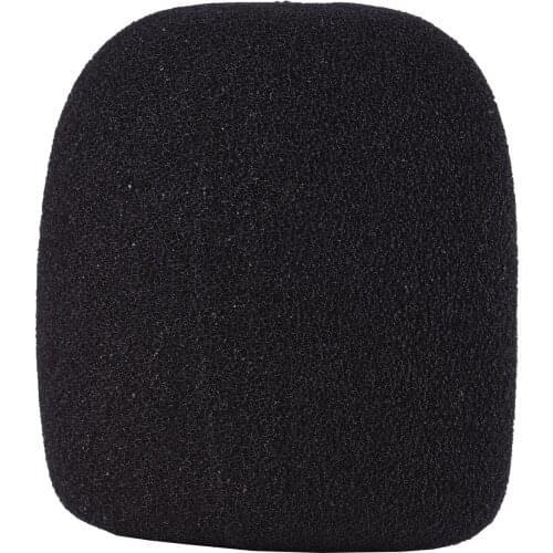 Microphone Protection Accessory Foam Windshield Anti-rolling Silicone Ring Bottom Rod Sleeve Holder for Wireless Handheld Mic
