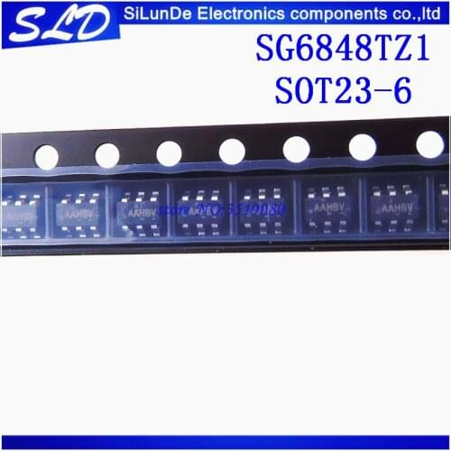 10pcs/lot SG6848TZ1 SG6848 SG6848T AAH SOT-23-6 LCD supply New Original
