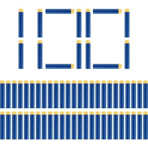 100PCS Darts For Nerf Hollow Out Soft Head 7.2cm Refill Darts Toy Gun Bullets for Nerf Blasters Foam Ammo for Nerf Accessoires