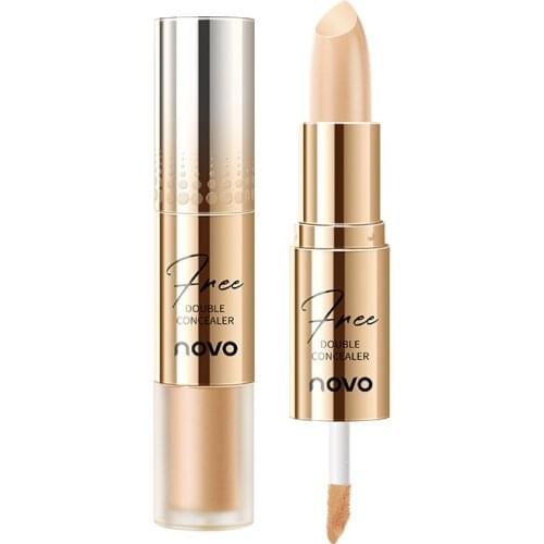 2 In 1 Concealer Stick Concealer Cream Conceal Dark Circles Scar Acne Long Lasting Waterproof Natural Face Makeup Cosmetic TSLM1