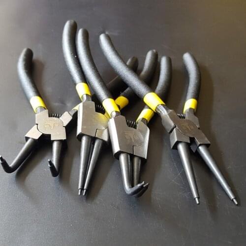 4Pcs/set 7'' Snap Ring Pliers Plier Set Circlip Combination Retaining Clip Tool hand tools