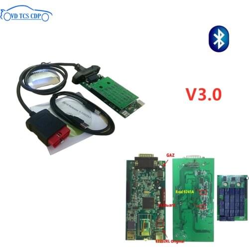 5pc/lot by DHL VD TCS CDP with bluetooth 3.0 pcb 2016R0 keygen Scan vd ds150e cdp for delphis obd obd2 car truck diagnostic tool