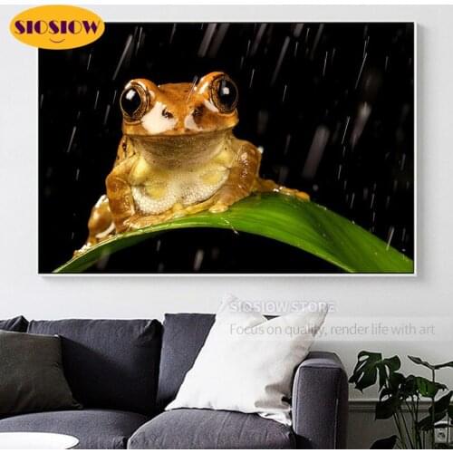5d diy Daimond Mosaic Embroidery cross stitch sale frog Diamond art Painting Crystal Full set round Drill Square decor kids room