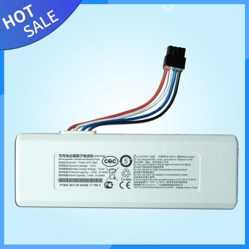 14.4V 2600mah battery for XIAOMI 1C Robot Vacuum cleaner Spare Parts