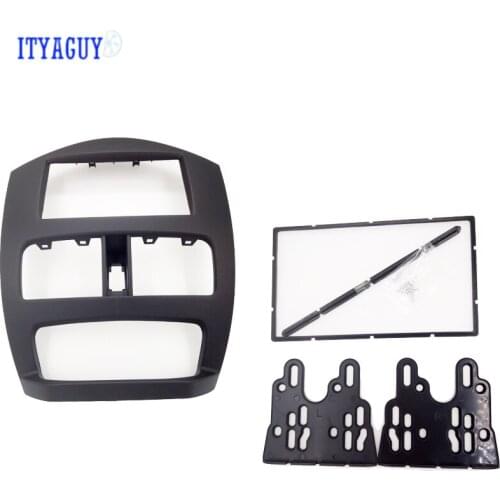 2DIN Car Fascia Fit For 2010 Daewoo Martiz/ Chevrolet Spark/ Beat CD Stereo Panel Dash Installation Trim Kit Bezel