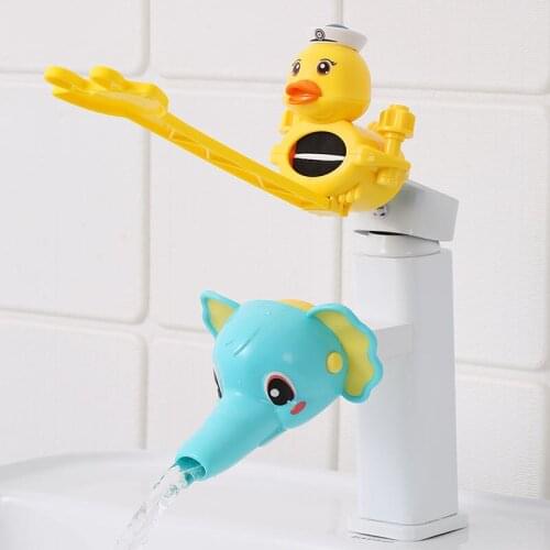 Wonderlife Faucet extender childrens hand-washing artifact baby cartoon silicone extension splash-proof extension faucet guide