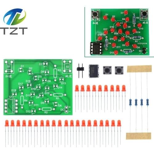 DIY Kit Electronic Windmill Kit DC 5V Funny DIY for Practice Adjustable Speed MCU Design for Soldering Electronic DIY Kit