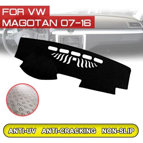 For Volkswagen Magotan 2007 2008 2009 2010 2011-2016 Car Dashboard Mat Anti-dirty Non-slip Dash Cover Mat UV Protection Shade