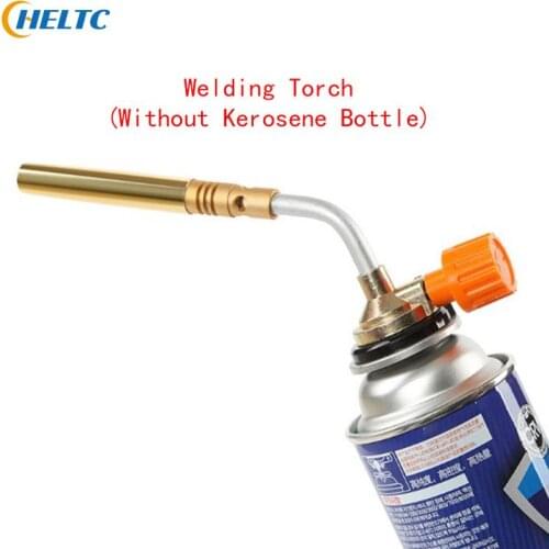 New Butane Burner Welding Gas Torch Outdoor Camping Picnic BBQ Brazing Gas Torch Soldering Heat Gun for Welding Equipment