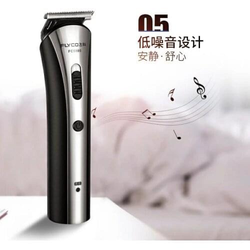 Professional Digital Hair Trimmer Rechargeable Electric Hair Clipper Mens Cordless Haircut Adjustable Ceramic Blade