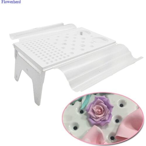 New DIY Baking Fondant Hanging Flower Stand Fondant Sugar Flower Drying Racks Fondant Cake Decorating Tools Christmas Mold